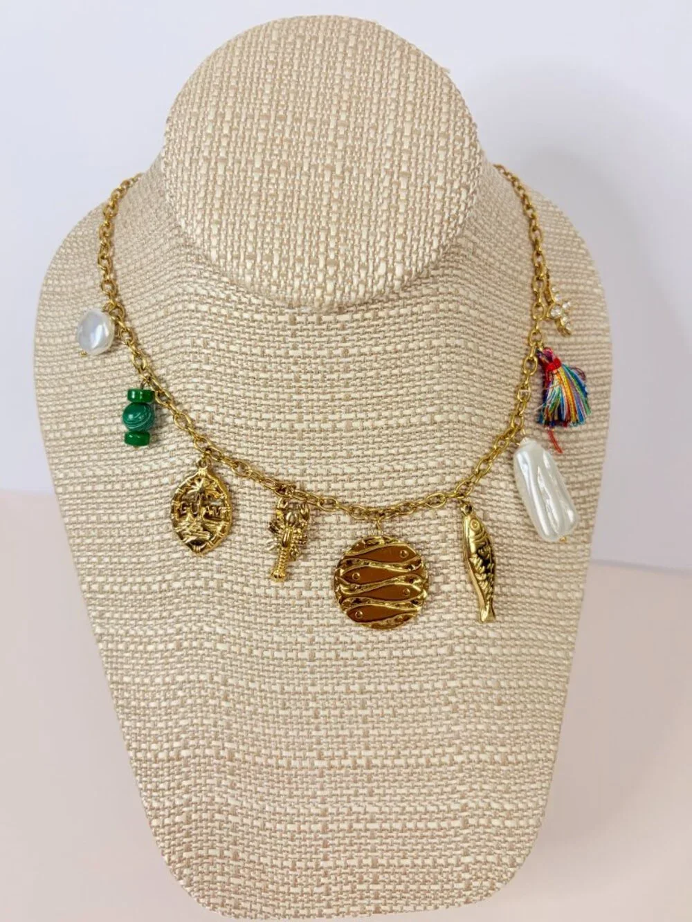 Capri Charm Necklace | Stainless Steel | Beach Necklace